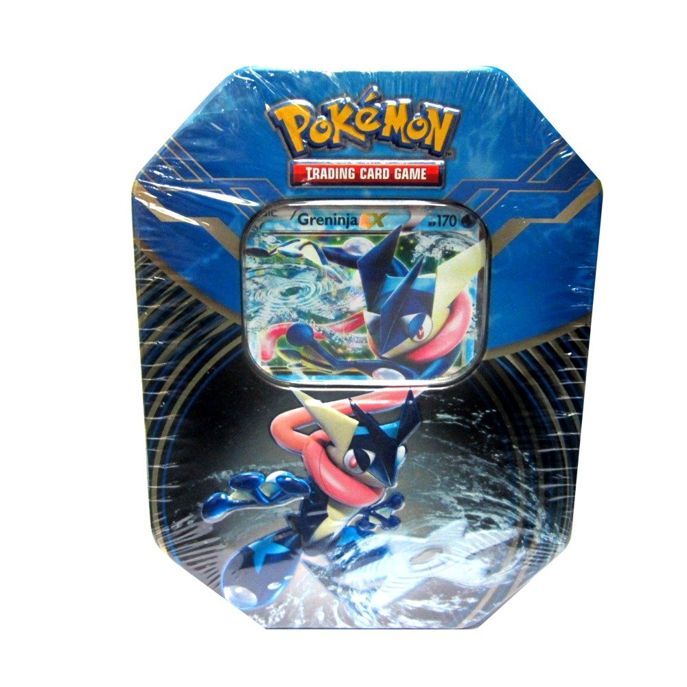 Pokemon XY 2014 Kalos Power Tin Greninja EX The Pokemon pany Pokemon XY 2014 Kalos Power Tin Greninja EX The Pokemon pany International Amazon Giochi e giocattoli