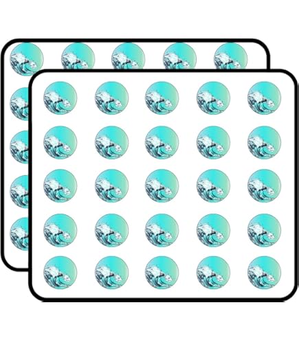Amazon.com: 50pcs Wave Stickers Japanese Art Ocean Waves Stickers