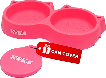 Amazon.com : Cat Bowls - Pink Cat Food 