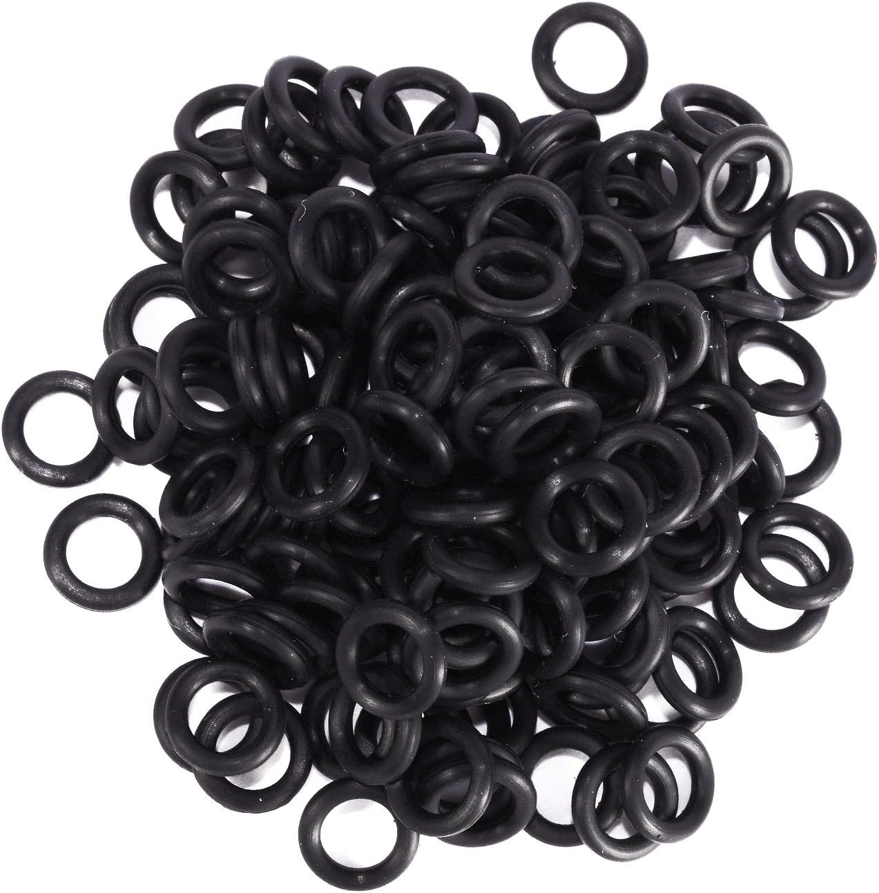 Braylin 150Pcs Mechanical Keyboard Silicone O-Ring Ultra-Quiet Switch Dampener, for Cherry MX Key Switch Keyboards Dampers