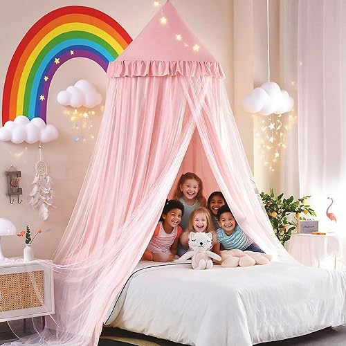 Ubuy Large Kids Play Tent Bed Canopy Large Play Tent Large Bed