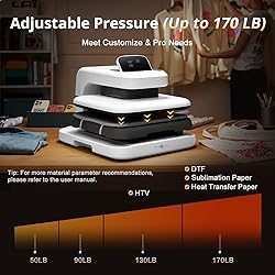 HTVRONT Auto Heat Press 2 - Heat Press Machine for