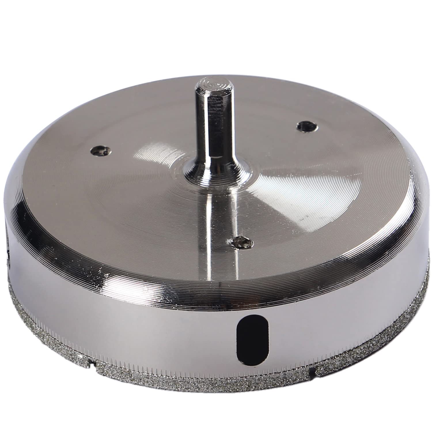 110mm Diamond Hole Saw Drill Bit for Quartz Ceramic Porcelain Tile Glass Granite, Quartz Coated Tip Drilling Core 11 cm Diameter Toilet Drain Shower Valve Hole Drilling