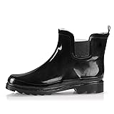 NORTY - Womens Ankle Rain Boots - Ladies Waterproof