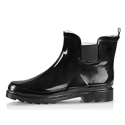 NORTY - Womens Ankle Rain Boots - Ladies Waterproof