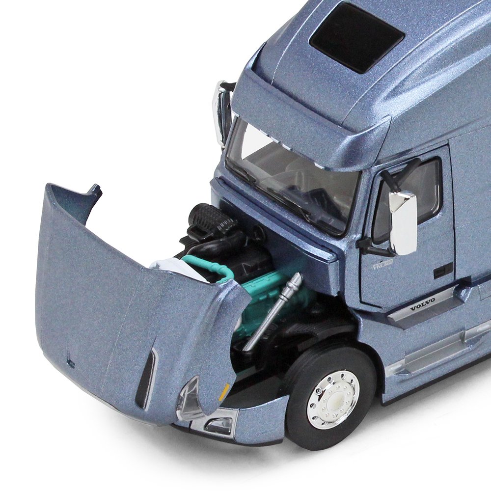 Diecast Scale 1 50 Gear First Collectible B073znmzs8 50 3373 Tractor Cab Sleeper 760 Vnl Volvo Metallic Blue Mountain Smoky 車トラック 激安大特価 Claaseco Co Za