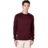 Brooks Brothers Mens Brushed Wool Crew Neck Sweater