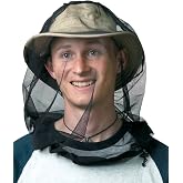 Sea to Summit Permethrin-Treated Mosquito Head Net for Insects and Bugs | Insect Shield permethrin-treated mosquito head net in soft polyester mesh protects against bugs with high visibility