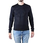 A|X ARMANI EXCHANGE mens Long Sleeve Sweatshirt With Big Logo