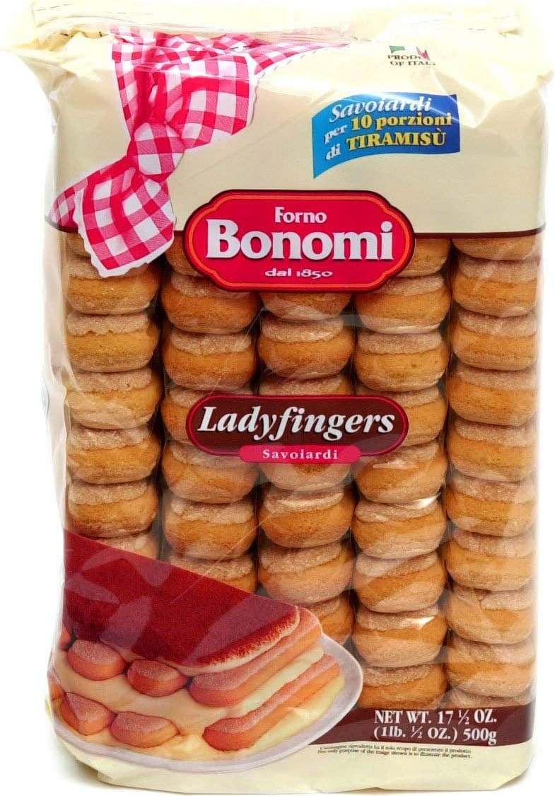 Forno Bonomi Savoiardi Ladyfingers 17 1/2 oz. package - PACK OF 3