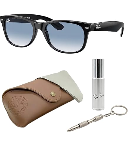 Amazon.com: Ray-Ban RB2132F NEW WAYFARER MATTE Square Sunglasses