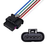HiSport Tail Light Socket Plug Harness Wiring Compatible with Jeep Renegade 2015-2023 Replace 68270892AA