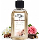MAISON BERGER Reed Diffuser Refill, 200 ml, Aroma Relax | Fragrance Refill for Reed and Ceramic Diffusers, Passive Diffusion, ~6 Weeks, No Flame or Electricity, Made in France