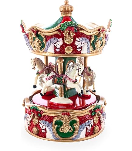 Amazon.com: Mr. Christmas Triple Decker Carousel : Home & Kitchen