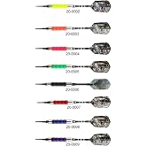 Viper by GLD Products Sure Grip Soft Tip Darts, Set of 3 | Nickel Silver Barrels, Rubberized Grip Sleeves, Aluminum Shafts With Locking Holes, Slim Flights, For Electronic Dartboards