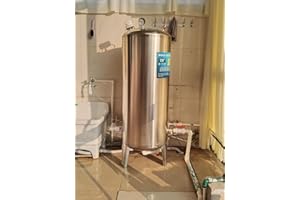 KGBNYSS Well Pressure Tank Well Pressure Tank 60gal 50gal 40gal 26gal Deep Well Pressure Tank with Installation Kit, Home/Gar