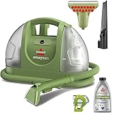 BISSELL Little Green Multi-Purpose Portable Carpet Cleaner, 1400B | Multi-surface upholstery cleaning; exclusive specialty tools included; car &amp; auto detailing; Green color