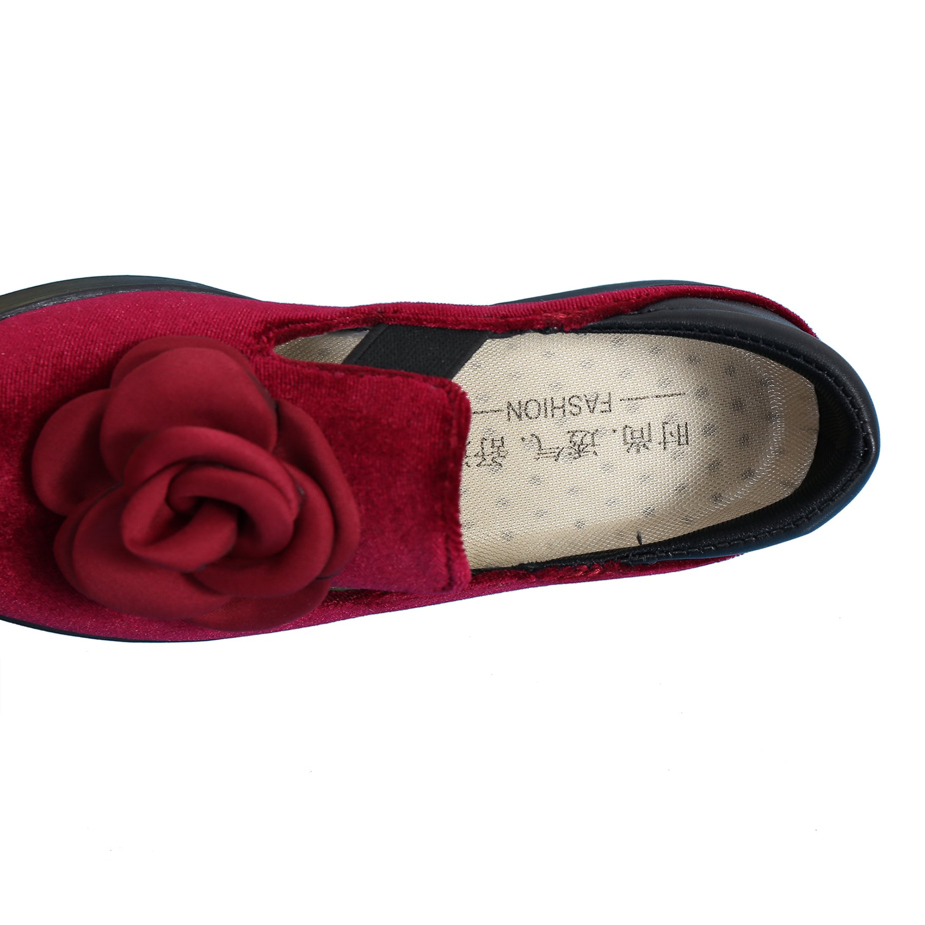 Kikiz Girls Dress Faux Suede Mary Jane Ballet Ballerina Flat Slip On Boat Shoes