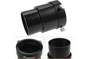 Astromania 2-Inch Telescope Eyepiece Extension Tube Adapter - Optical Length 50mm - with Standand 2-Inch Filter Threads