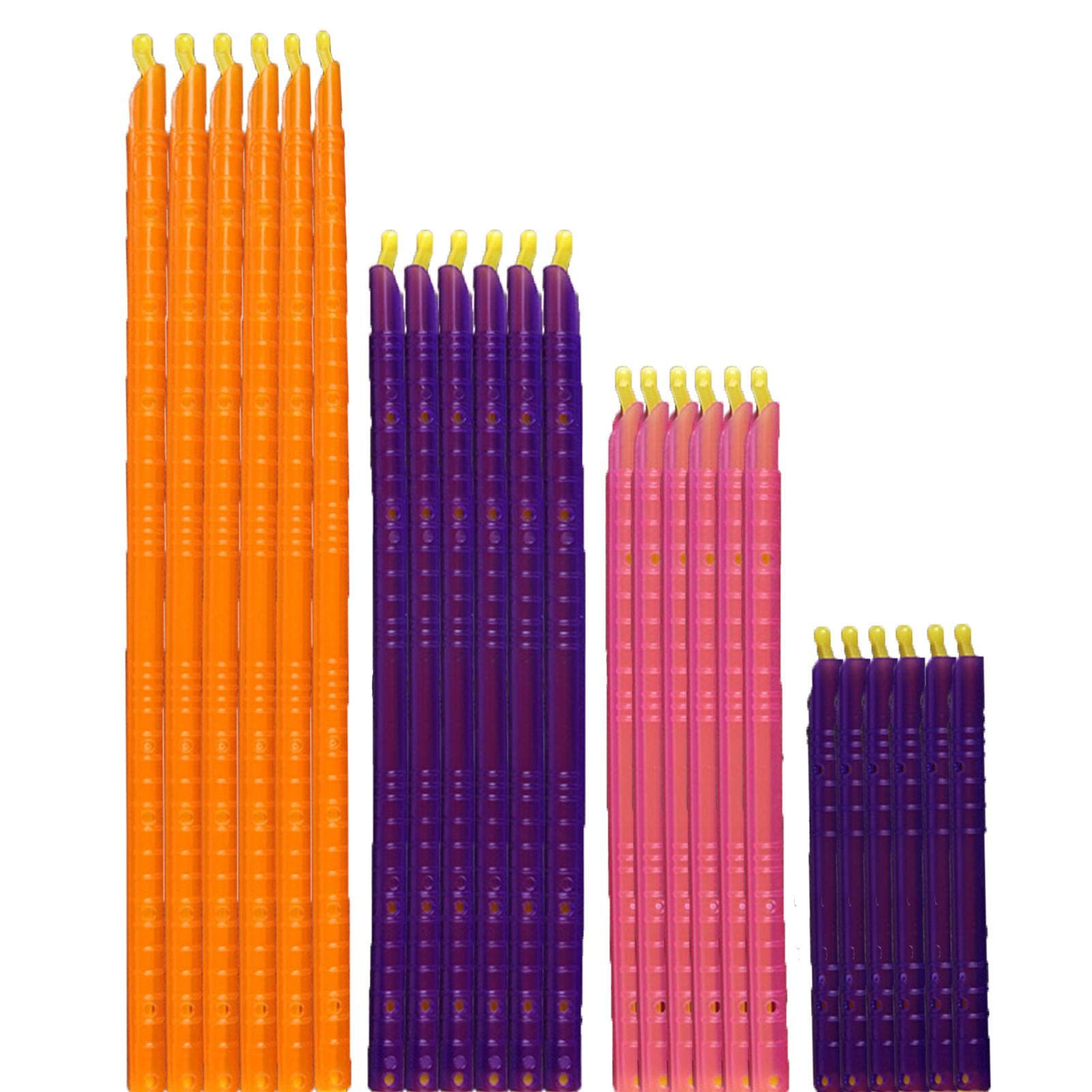 Food Bag Sealing Clips ?30 Plastic Food Bag Clips Plastic Seal Clamp Close Storage Bags Sealer Large Chip Bag Clips for Kitchen Home Camping Storage,4 Different Length Reusable