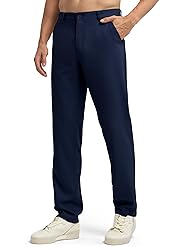 Willit Men's Linen Pants Casual Linen Dress Pants