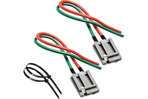 Xislet 2 Pack HEI Distributor Pigtail Wire Harness Tachometer Pigtails 12v Power & Tach Connector Plug Compatible with RV Chevy GM HEI 170072