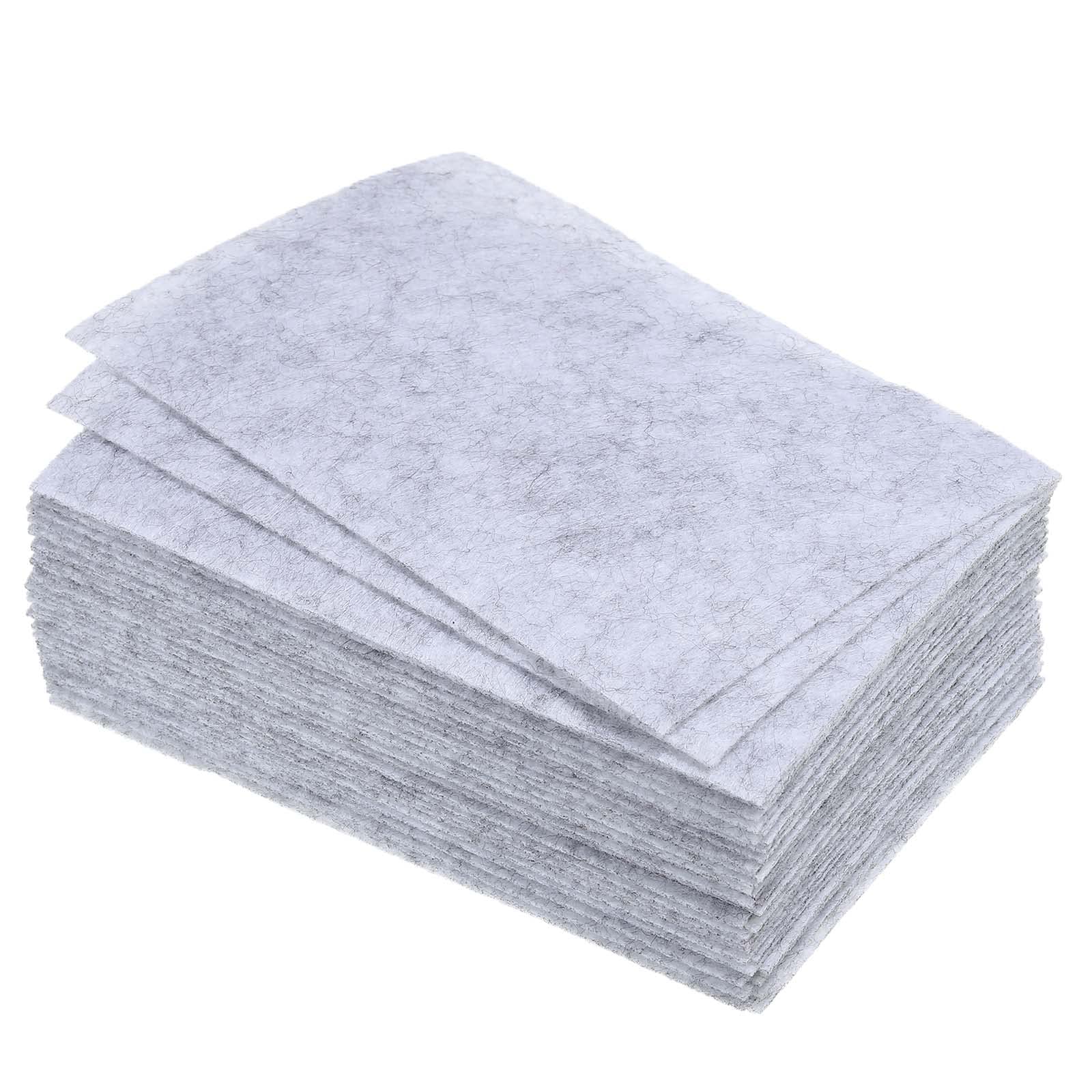 PATIKIL Soft Felt Sheets Fabric Craft Sheets Grey 6 Inch x 6 Inch for DIY, Hobby, Decoration Pack of 36
