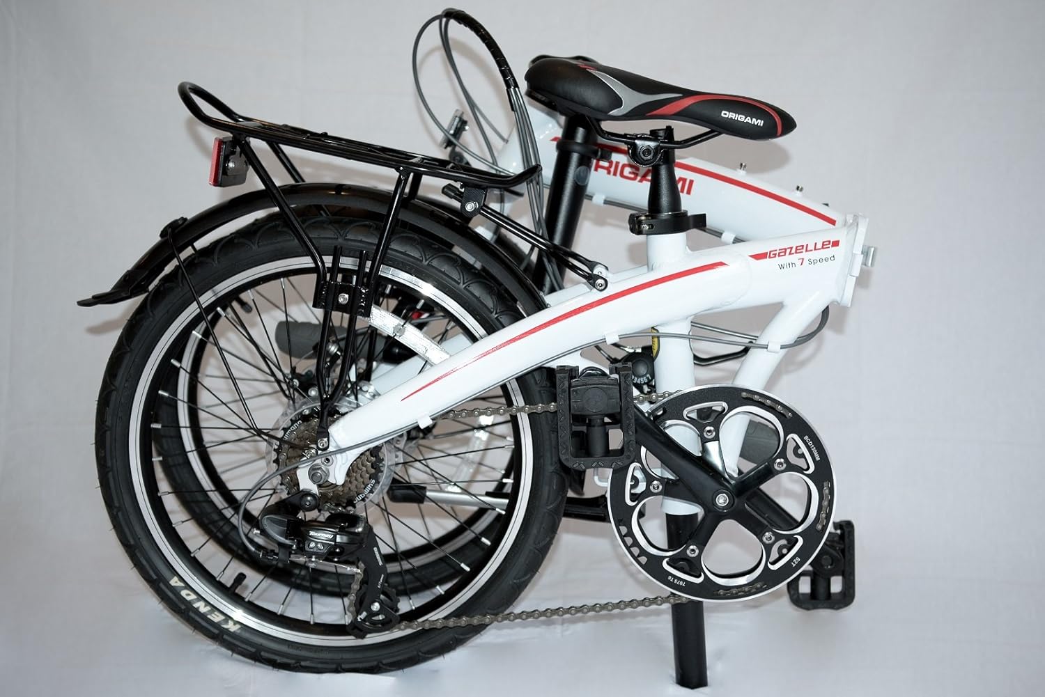 origami gazelle folding bike