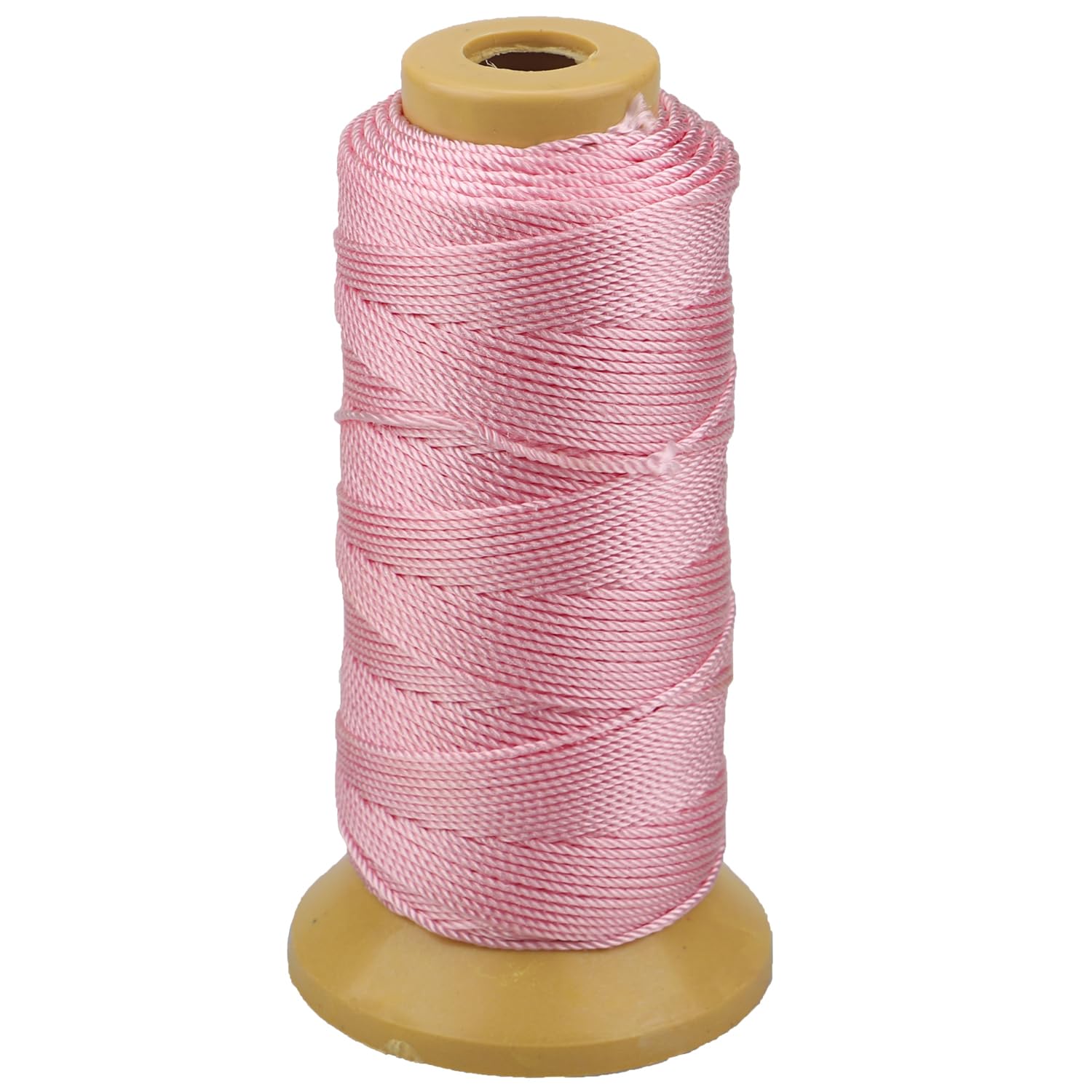 328 Feet Twisted Nylon Twine String Cord for Gardening Marking DIY Projects Crafting Masonry (Pink, 1.5mm-328 feet)