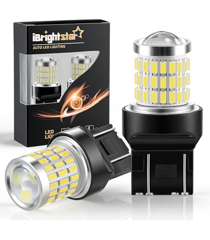 Amazon.com: iBrightstar Super Bright 7443 7444NA Switchback LED
