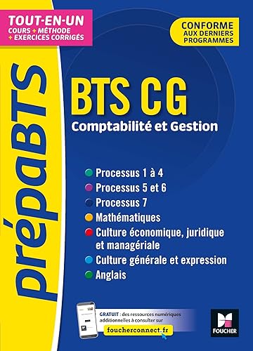 Download PrépaBTS - BTS CG - Toutes les matières - Révision et entraînement PDF