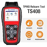 Autel TPMS Relearn Tool TS408, Upgraded Version of TS401, TPMS Reset, Sensor Activation, Program, Key Fob Testing, with Lifet