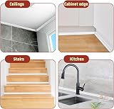 Fixmend TPE Quadrant Trim 12mm x 9mm Self Adhesive White 3m view 6
