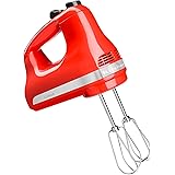 KitchenAid KHM512HT 5-Speed Ultra Power Hand Mixer, Hot Sauce