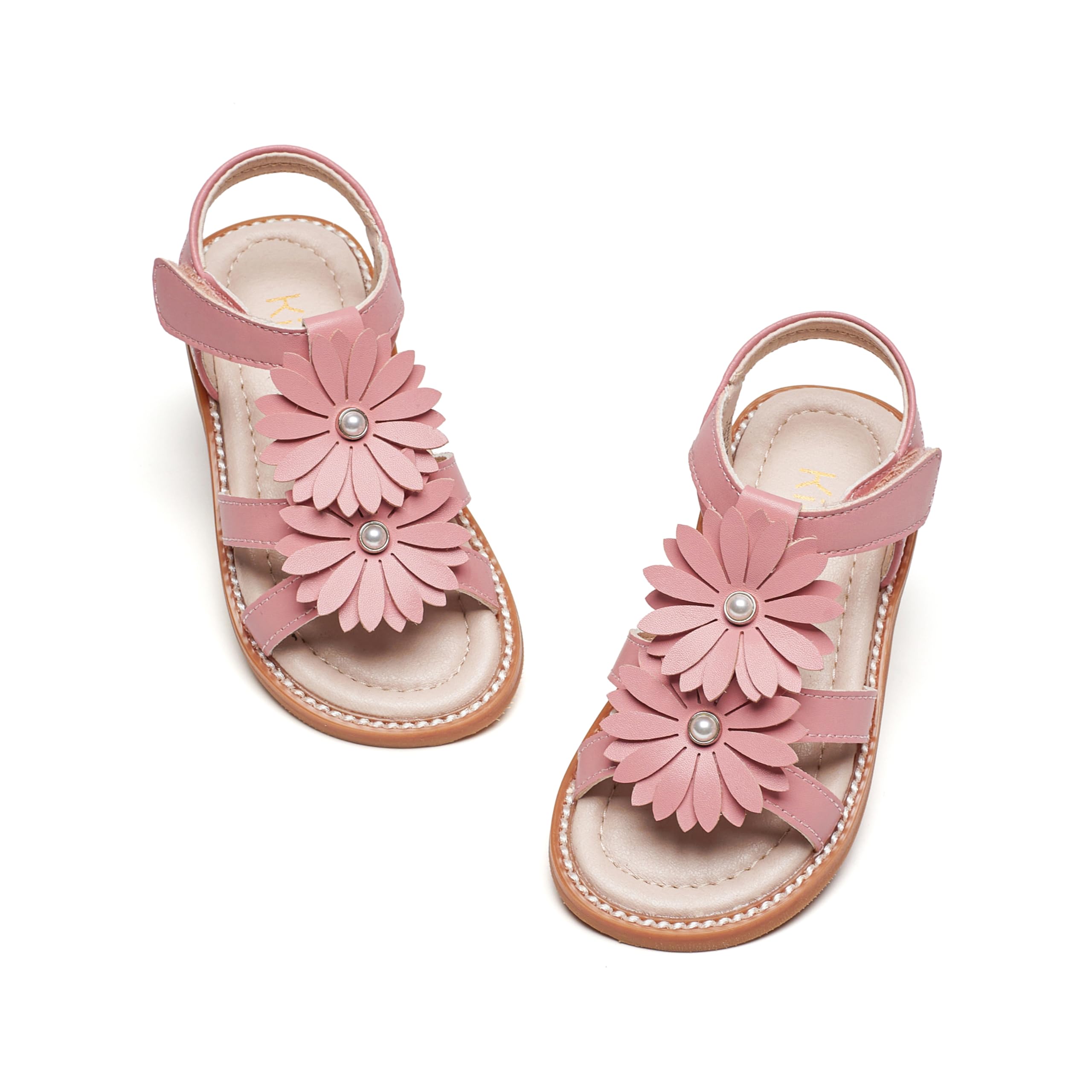 Photo 1 of Kiderence Toddler Girls Sandals Little Girls Kids Shoes Girl Pink Sandals Toddler 9