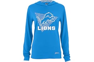 Zubaz NFL Women's Hood Lined Lightweight Hoodie