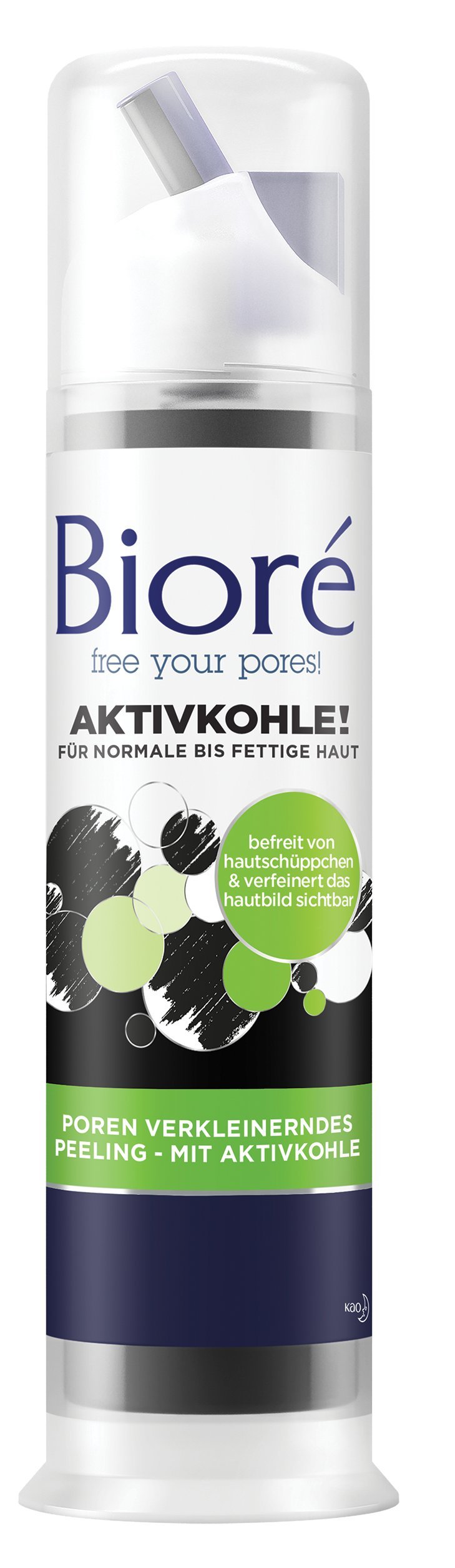 Bioré Pore Verkleinerndes with Active Carbon 92 ml Pores Verkleinerndes Scrub for Young Skin