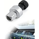 1551343 AC High Pressure Sensor Switch for Chevy 2002-2021, GMC 2003-2020 | Fit Silverado 2005-2019, Sierra 2003-2015, Colorado Malibu Traverse Yukon &amp; more, 13587668 HVAC Pressure Transducer
