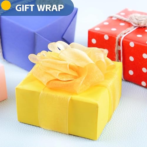 Yellow Kraft Paper Roll 17.5"x28' - Packing, Gift Wrap, Craft & Bulletin Board Paper