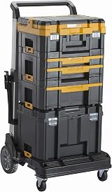 DEWALT DWST1-71196 TOUGHSYSTEM TSTAK Compatible Trolley Handle Wheels 220lbs view 6