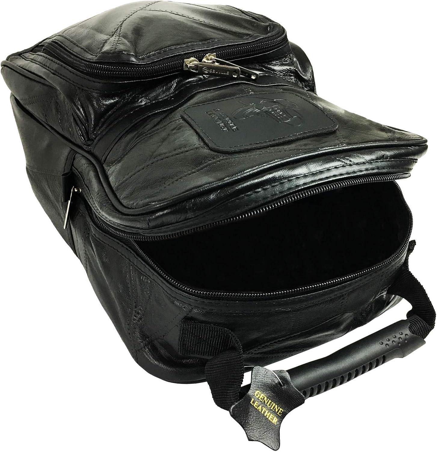 leather golf shoe bag
