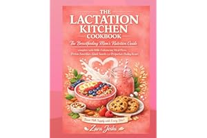 THE LACTATION KITCHEN COOKBOOK (FULL COLOUR EDITION): The Breastfeeding Mom's Nutrition Guide complete with Milk-Enhancing Me