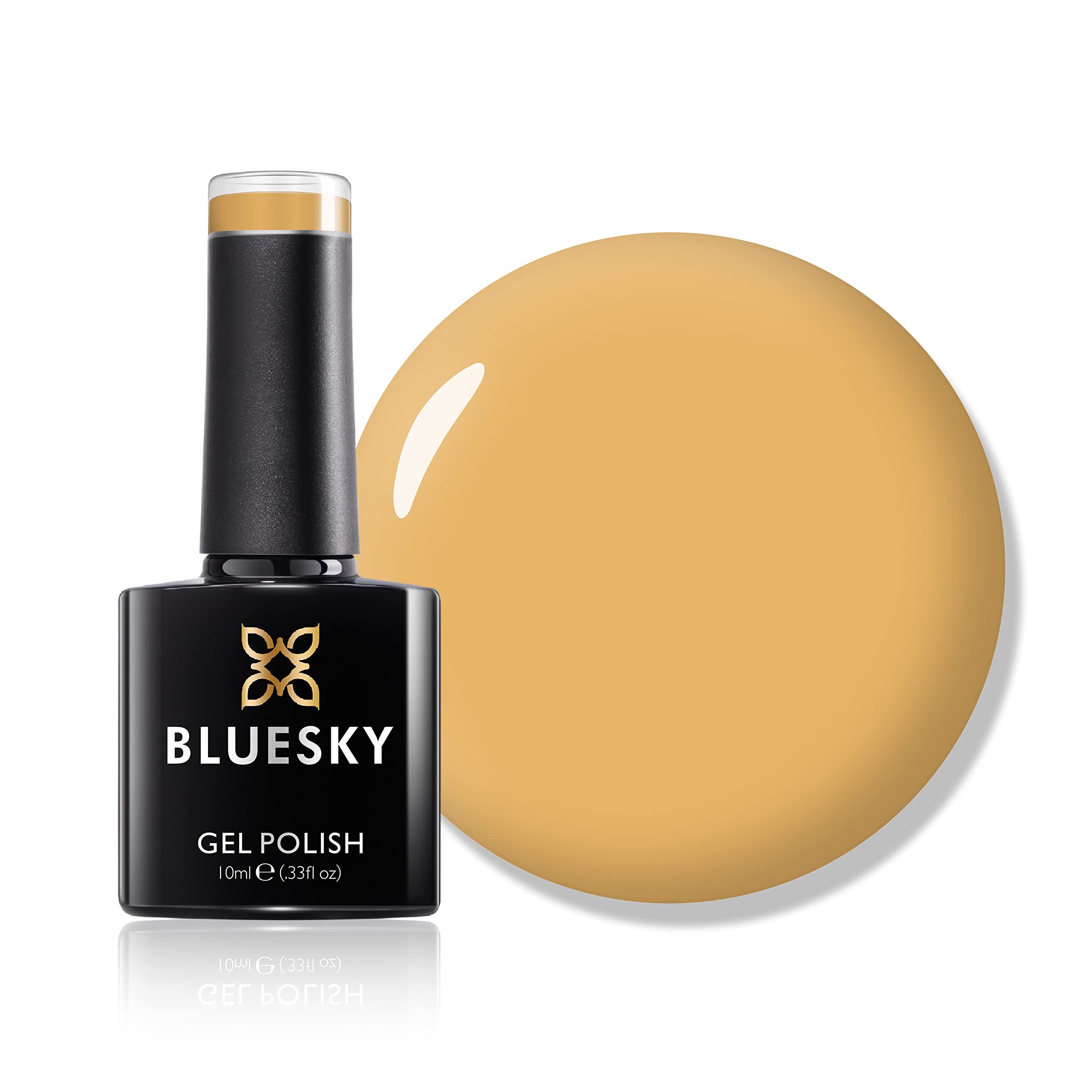 Bluesky Gel Nail Polish, SS22, Spring 2022, I Run This Show! SS2210, Light Orange, Long Lasting, Chip Resistant, 10ml (Requires Drying Under UV or LED Lamp)