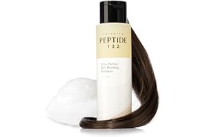 COSRX PEPTIDE 132 Hair Bonding Shampoo – Daily Scalp Treatment for Dandruff, Dry, Itchy or Flaky Scalp – Repairs & Strengthens Damaged Hair, For All Hair Types, Stocking Stuffers – 6.76 fl oz