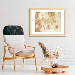 LaVie Home 18x24 Picture Frame Beige Oak Wood