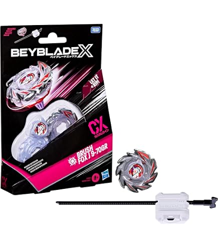 Beyblade X Starter Pack Fang Leon T 4-60U CX – Toupie équilibre Takara Tomy – Dès 8 Ans – Avec Lanceur