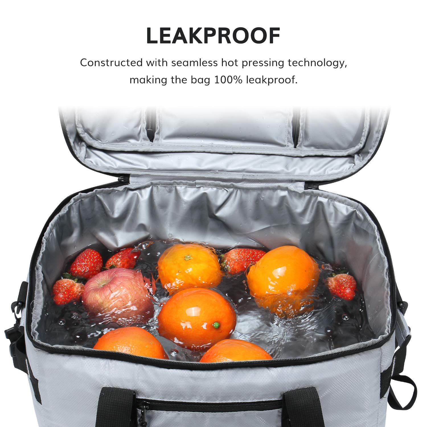 LUNCIA 30L(60can) Nevera Flexible Portátil Gran Capacidad ...