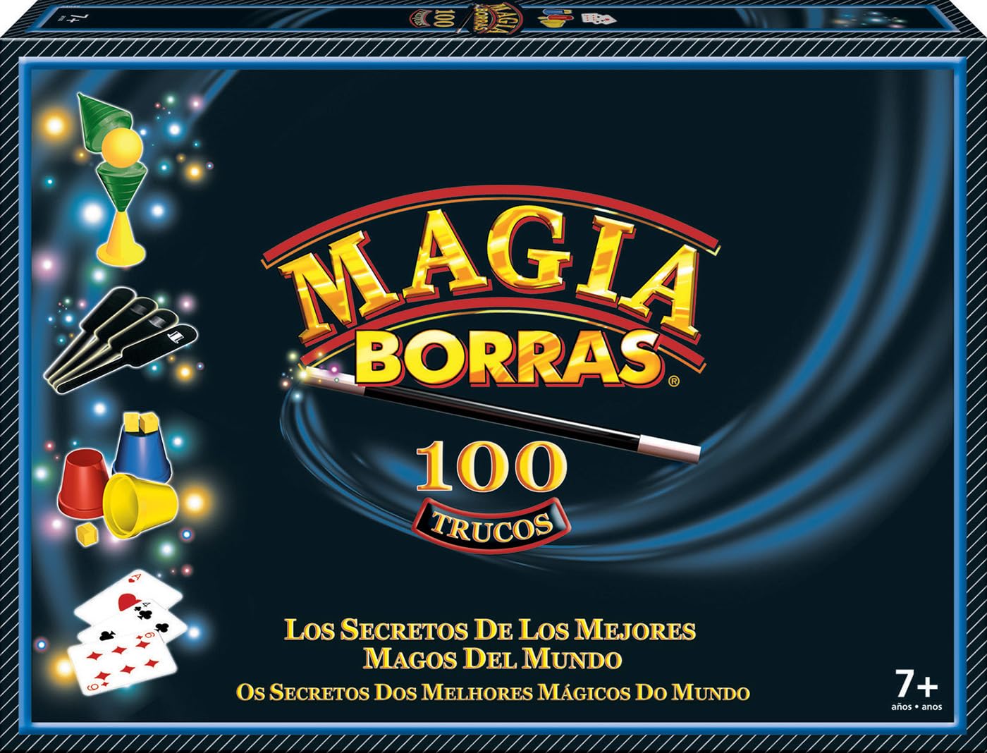 Borras - Magic Version Spanish Magic Game 100 Classic Tours Age 7 Years (24048)