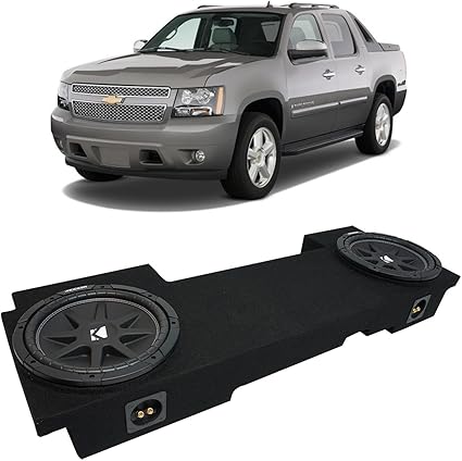 chevy avalanche subwoofer under seat