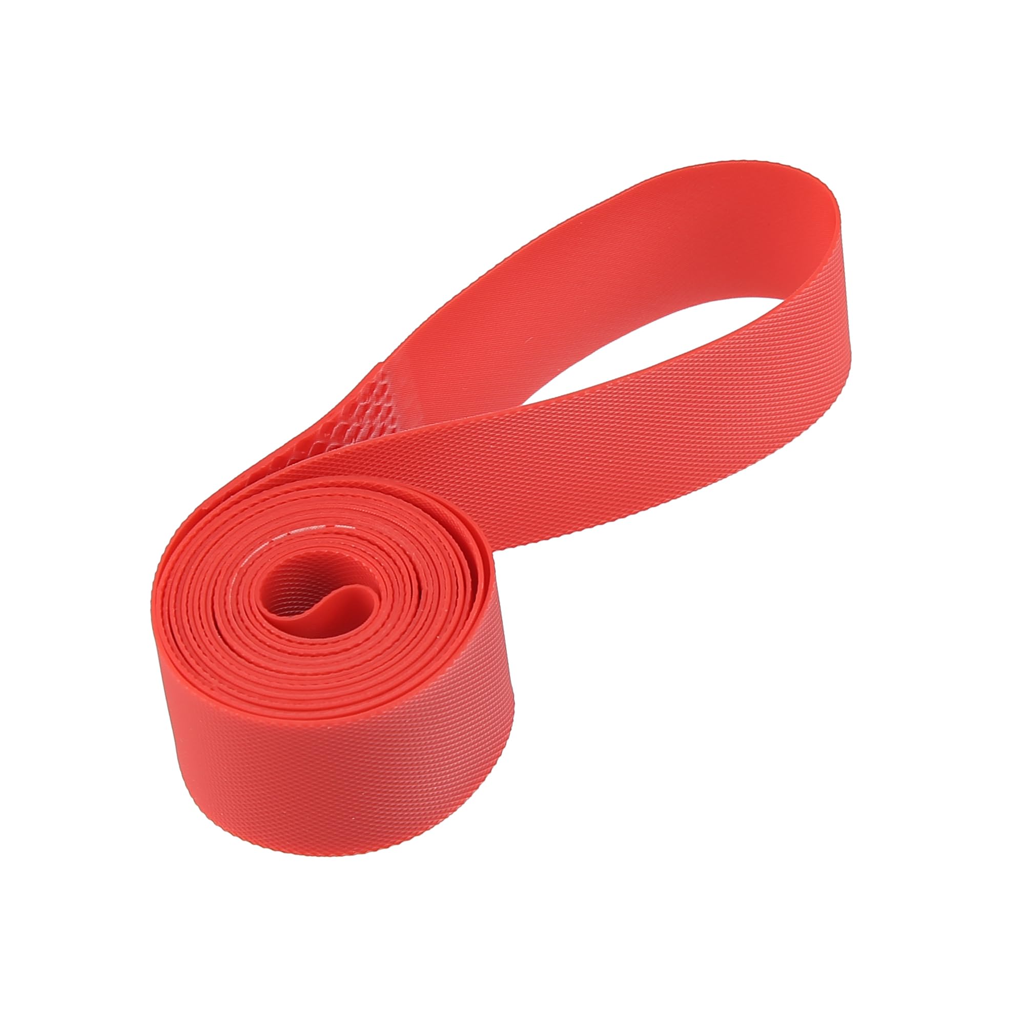 A ABSOPRO 20" Bike Wheel Rim Strip Rim Tape Inner Tube Band PVC Red (Set of 2)